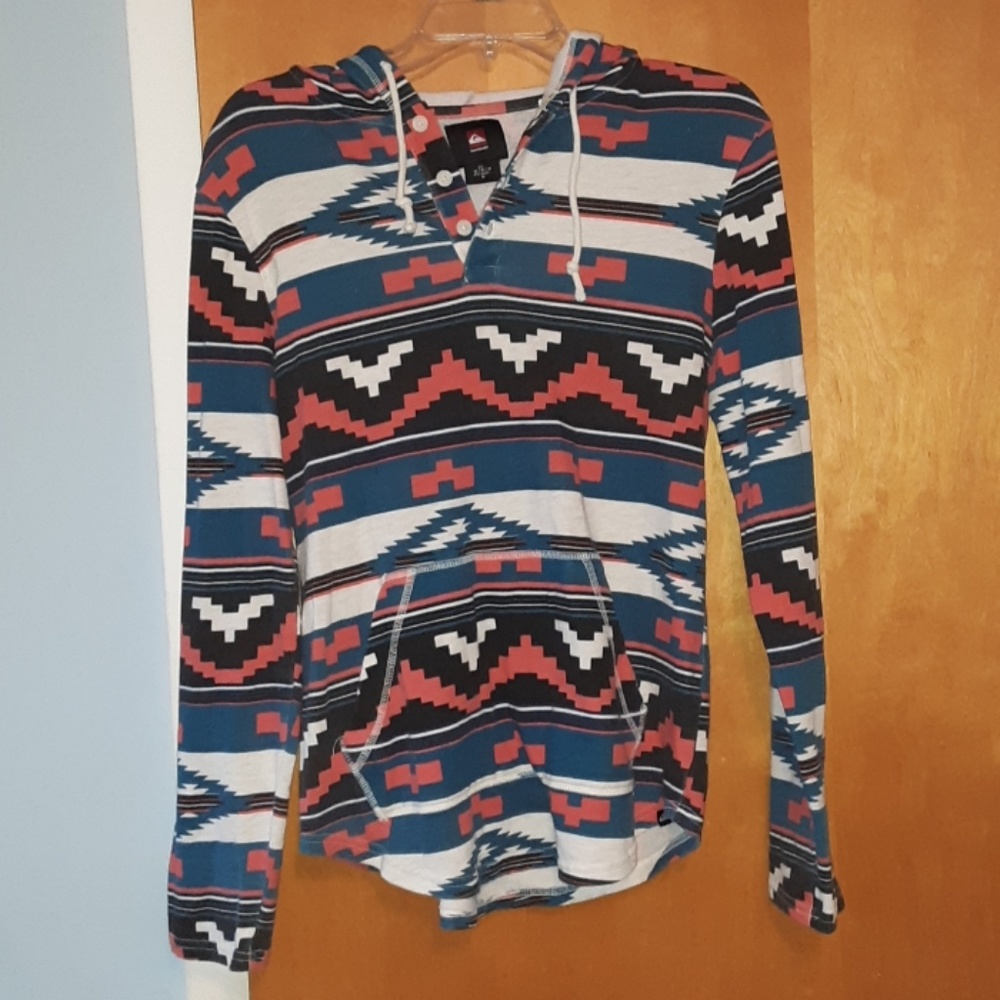 Quiksilver womens medium hoodie shirt